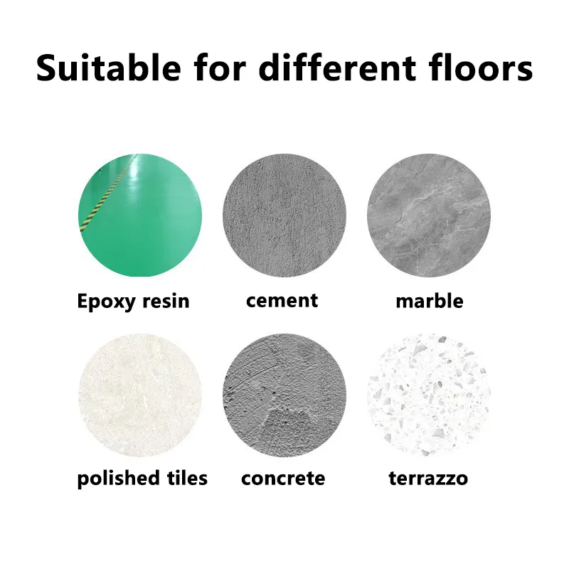 자동 전기 이중 브러시 청소 기계, 배터리가 있는 바닥 수세미 건조기